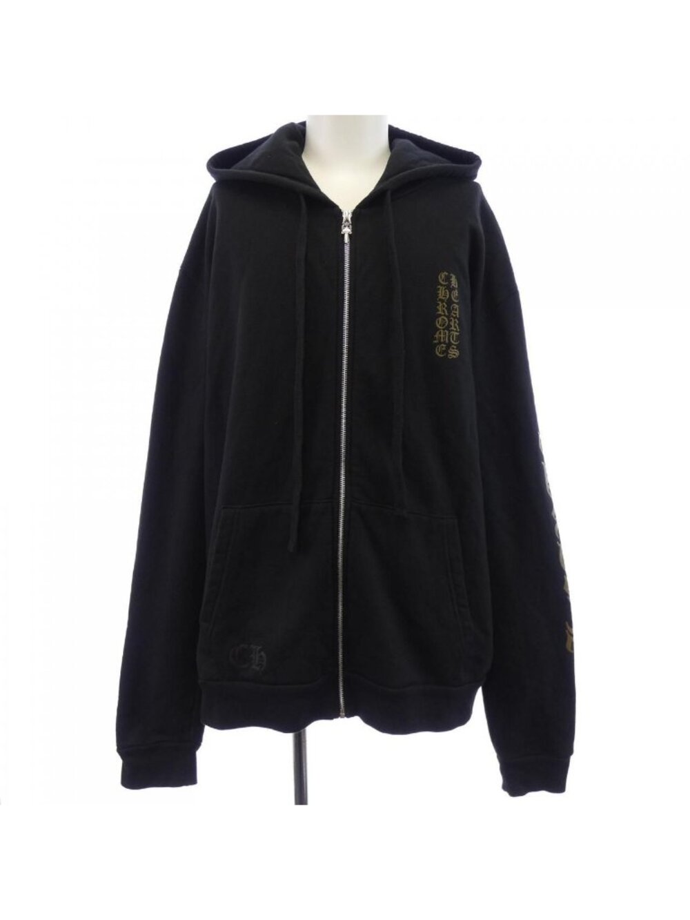Chrome Hearts Vertical Logo Hoodie